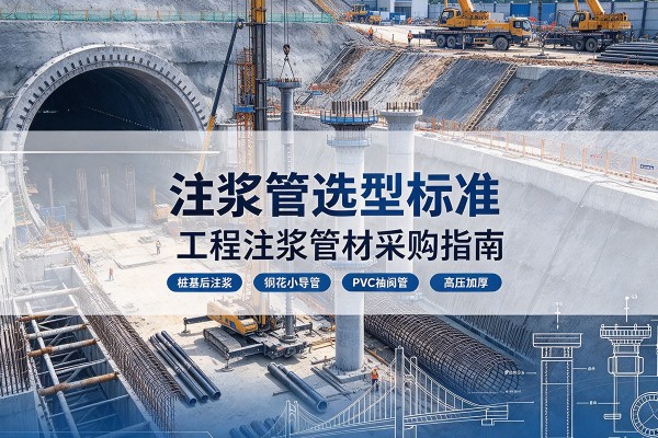 安平注浆管选型标准