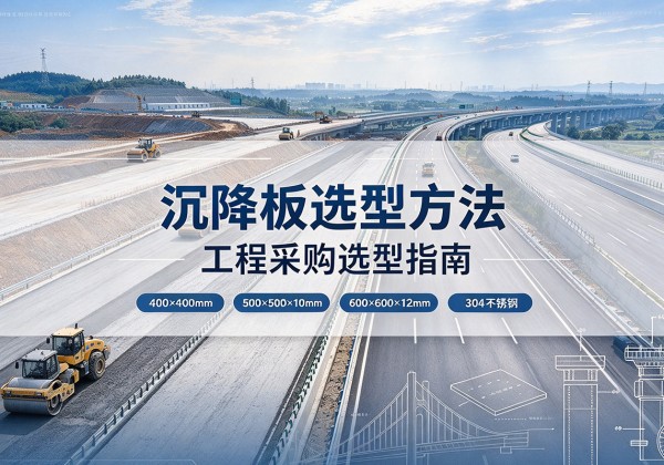 安平沉降板选择方法